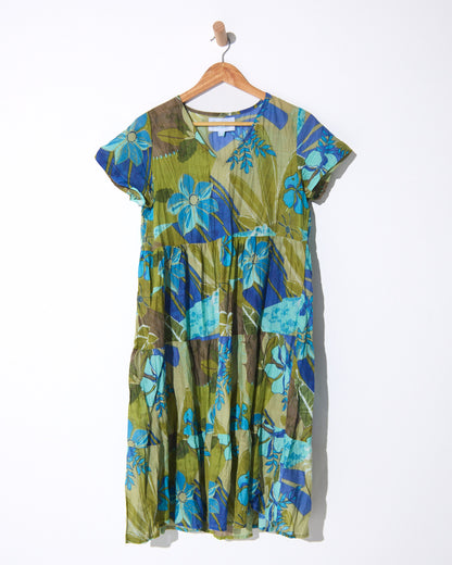 Thalia Dress - Tropical Flowers
