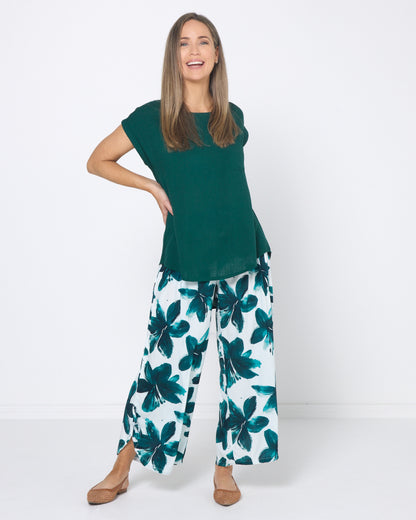 Broadway Top - Forest Green