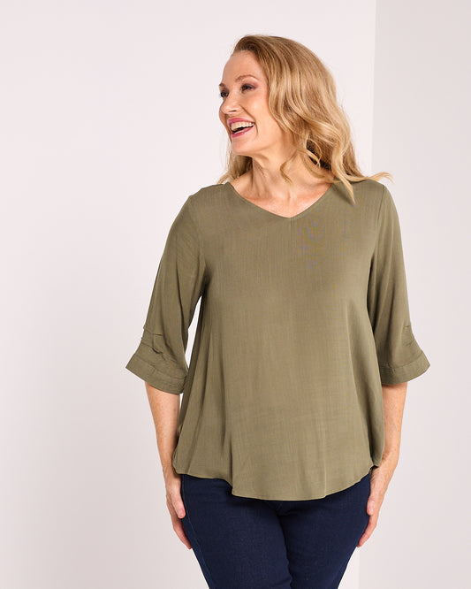 Julissa Top - Khaki