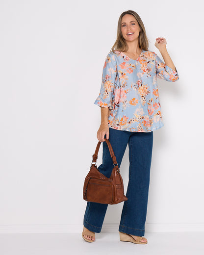 Tanya Shoulder Bag - Brown