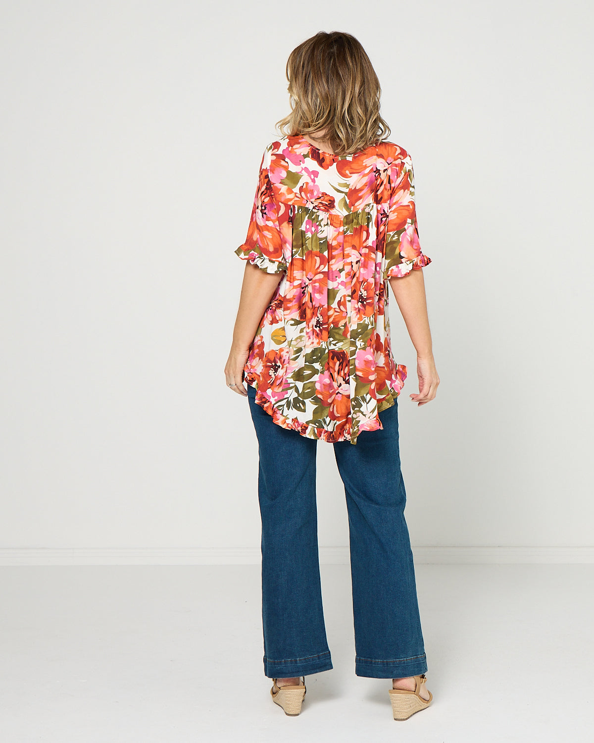 Blossom Top - Coral Meadow