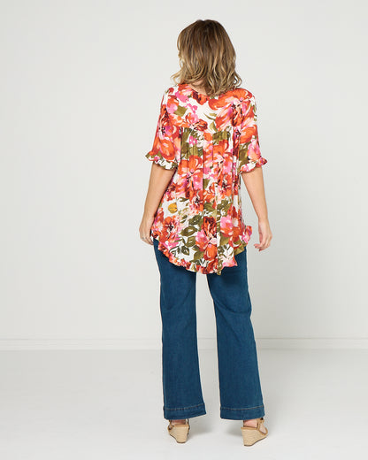 Blossom Top - Coral Meadow