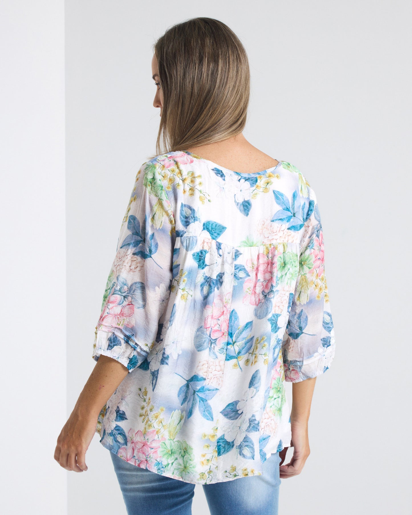 Lebrina Top - Indigo Garden