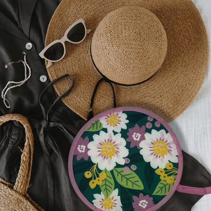 Eco-Friendly Spring Blossom Twist Fan