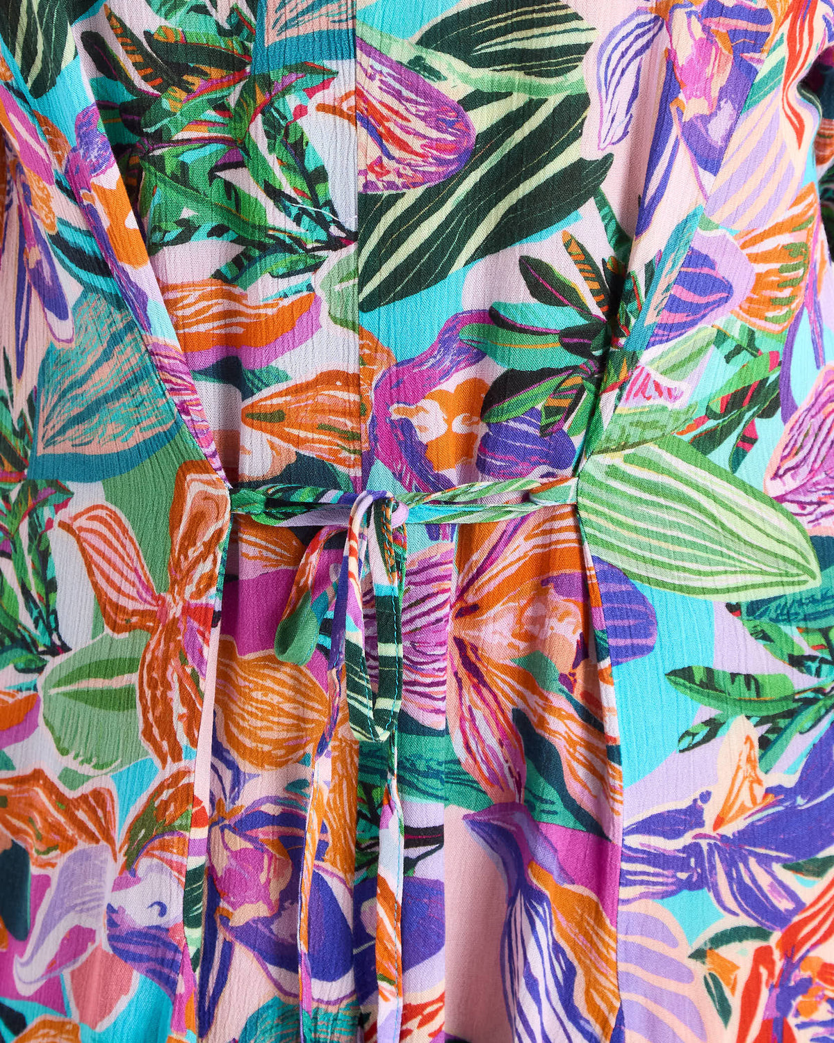 Mileka Cotton Midi Dress - Orchid