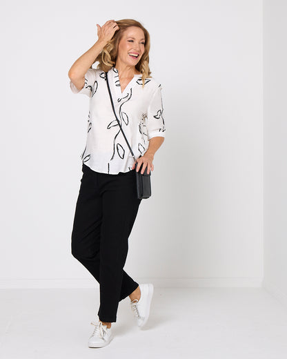 Phone Holder Purse - Black