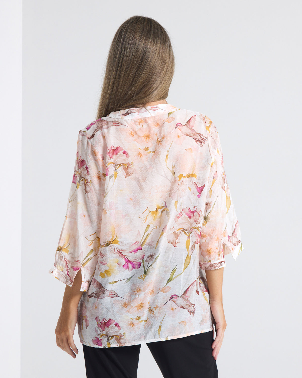 Delilah Blouse - Iris Bloom