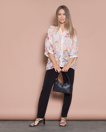 Delilah Blouse - Iris Bloom