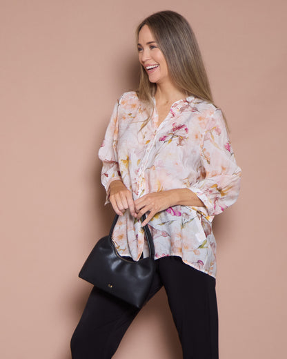 Delilah Blouse - Iris Bloom