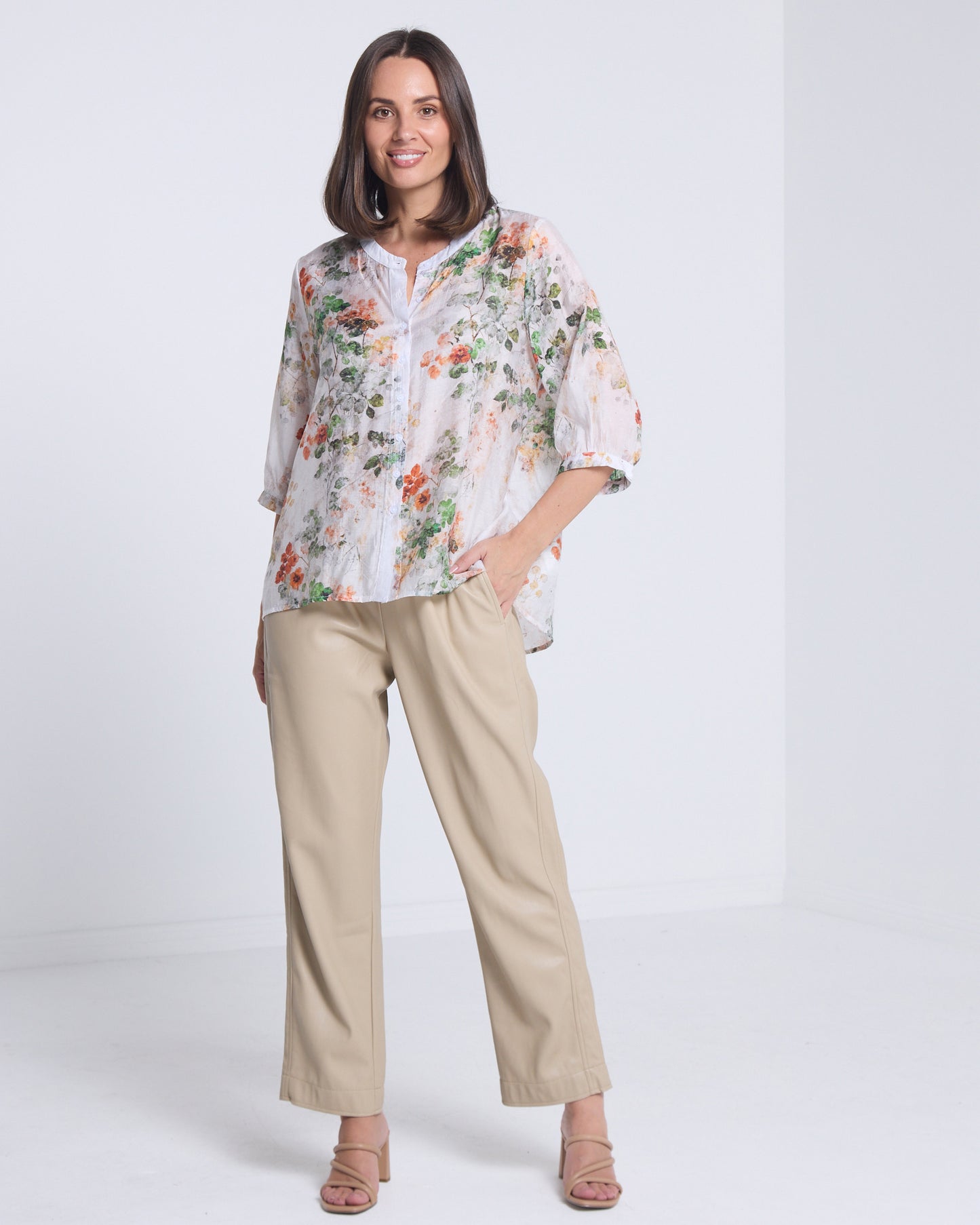 Valentina Blouse - Soft Floral