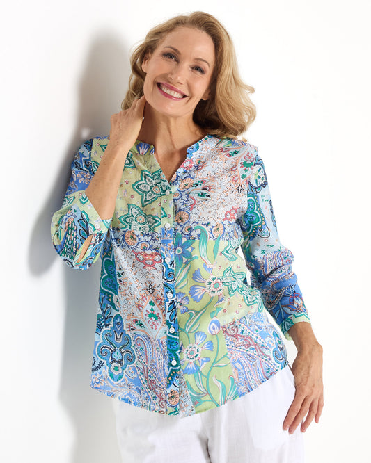 Leona Blouse – Paisley Garden