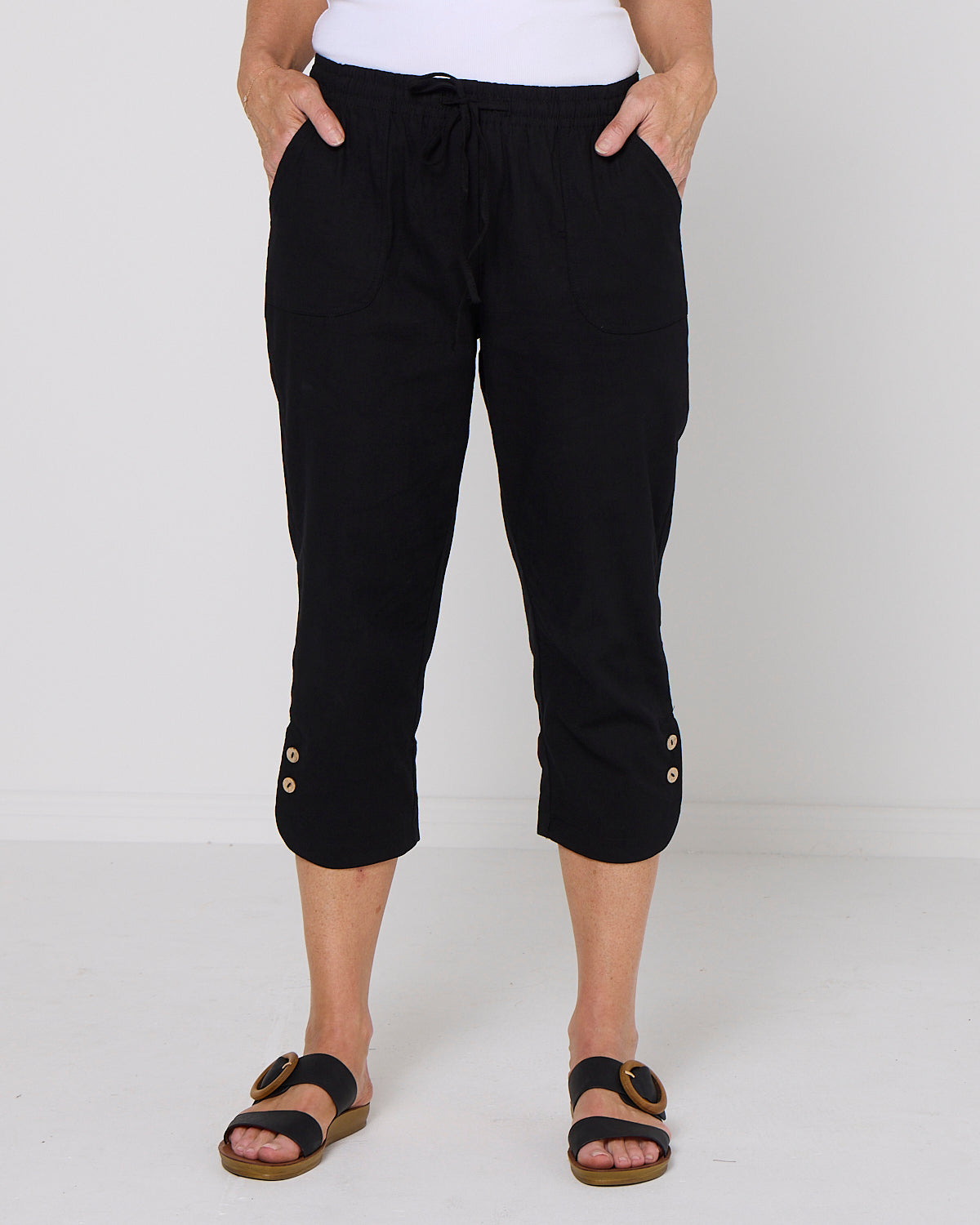 Danny Capri Pants - Black