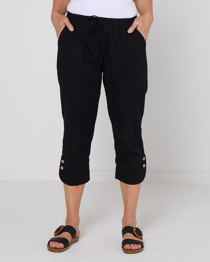 Danny Capri Pants - Black
