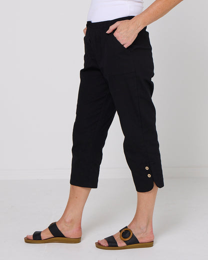 Danny Capri Pants - Black