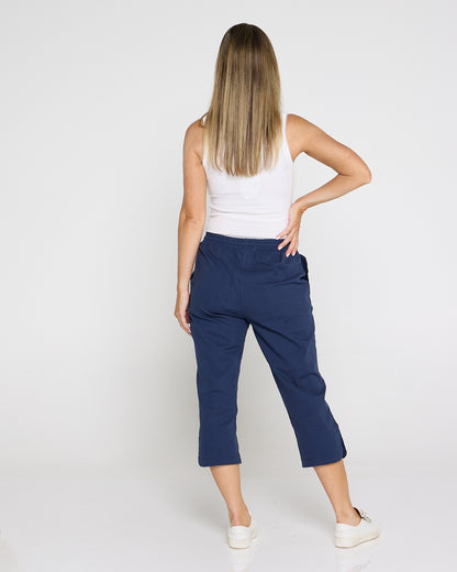 Danny Capri Pants - Navy