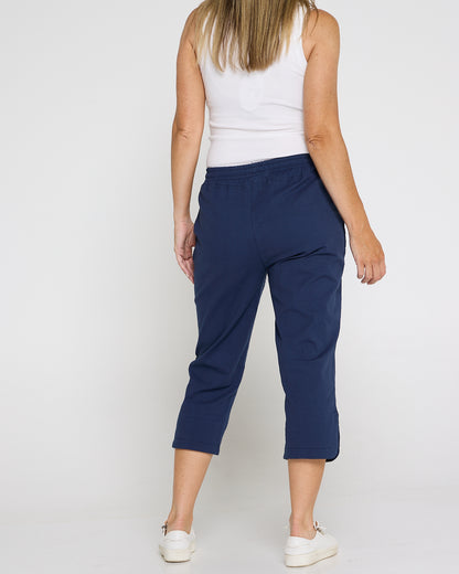 Danny Capri Pants - Navy