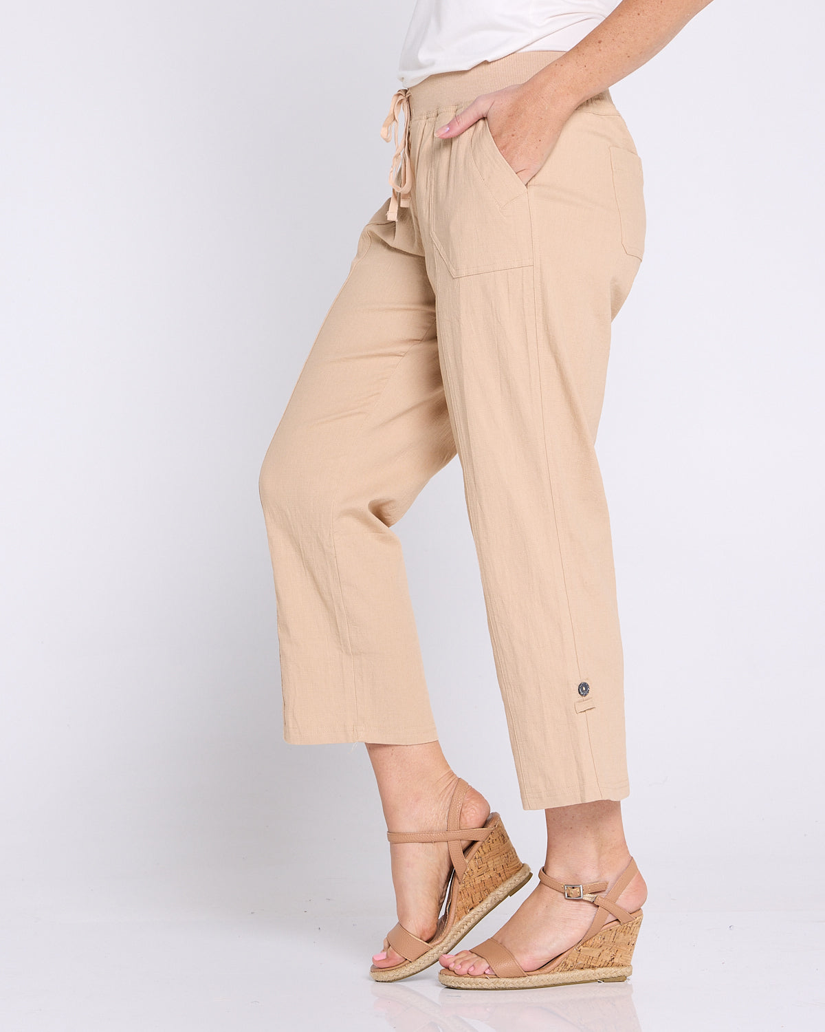 Sammy Cargo Capri - Sand
