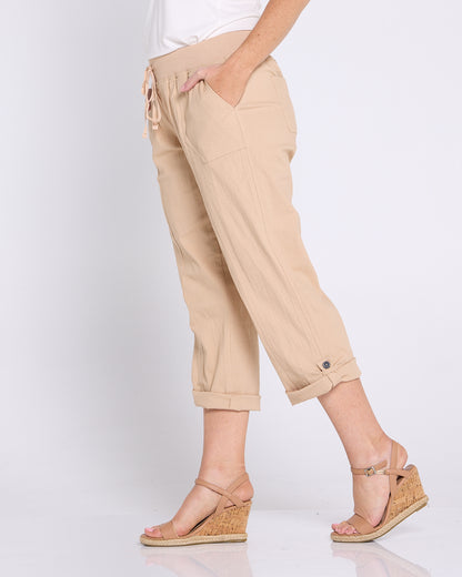 Sammy Cargo Capri - Sand