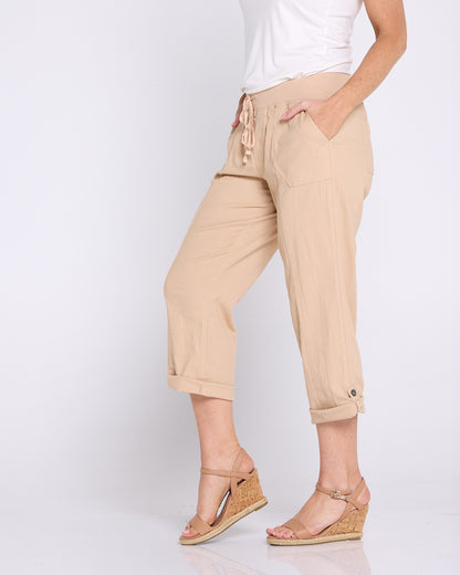 Sammy Cargo Capri - Sand