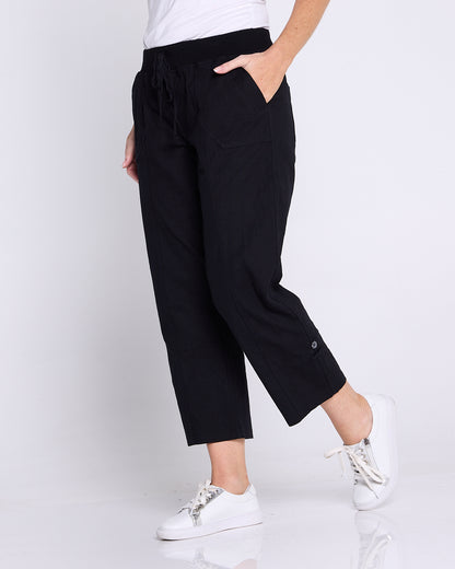 Sammy Cargo Capri - Black
