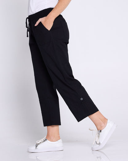 Sammy Cargo Capri - Black