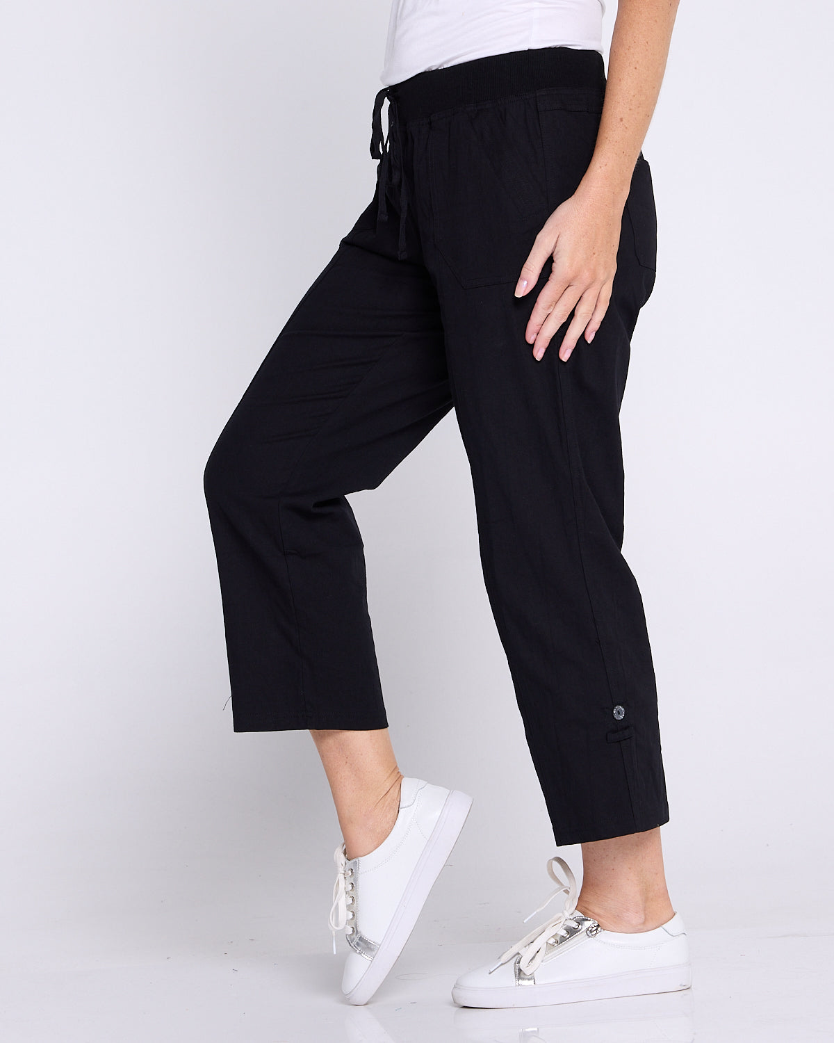 Sammy Cargo Capri - Black