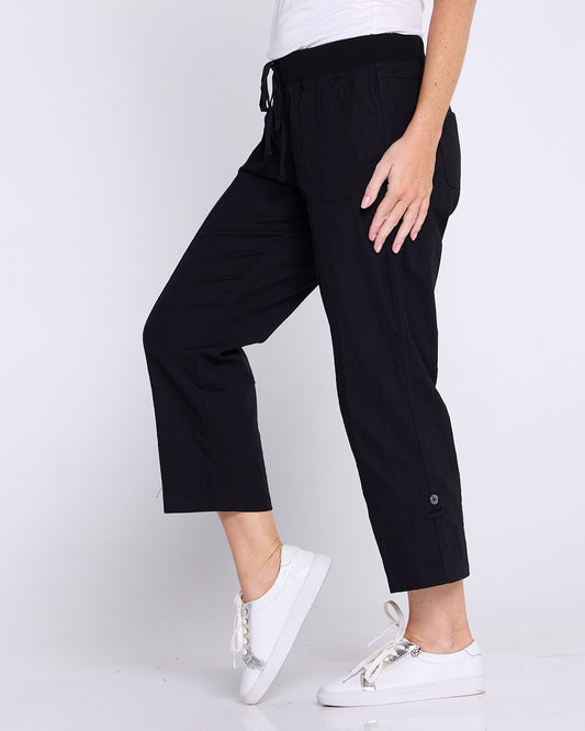 Sammy Cargo Capri - Black