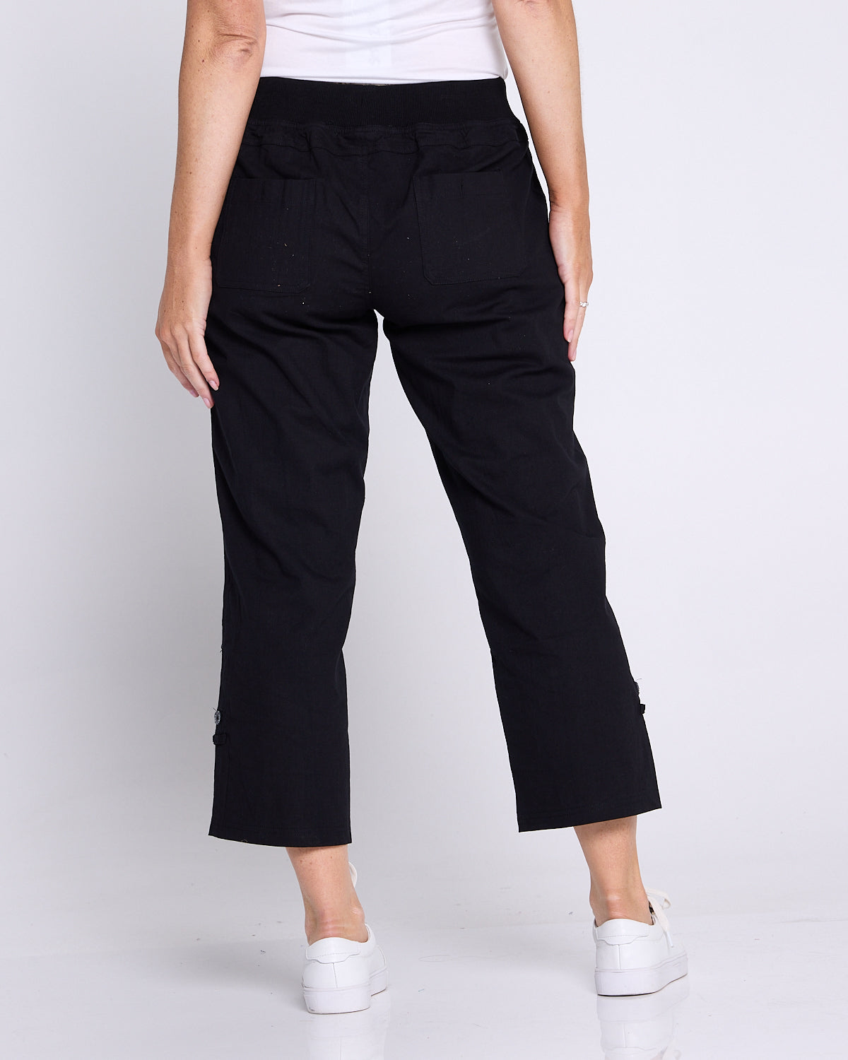 Sammy Cargo Capri - Black