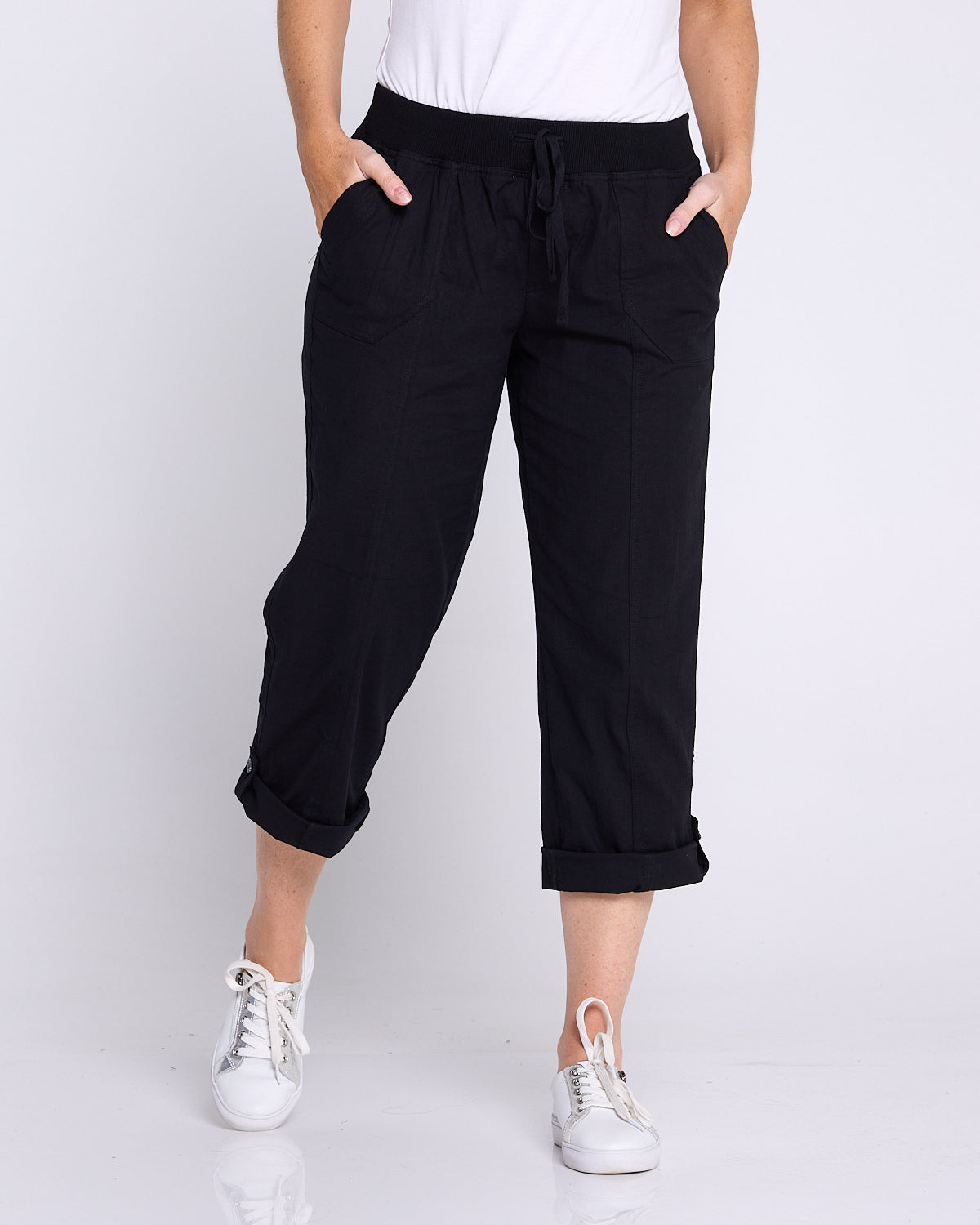 Sammy Cargo Capri - Black