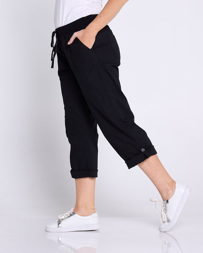 Sammy Cargo Capri - Black