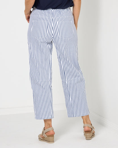 Soho Pants - Denim Stripe