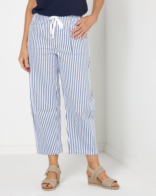 Soho Pants - Denim Stripe