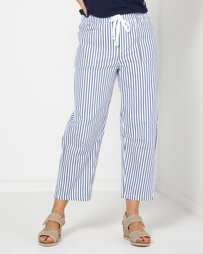 Soho Pants - Denim Stripe