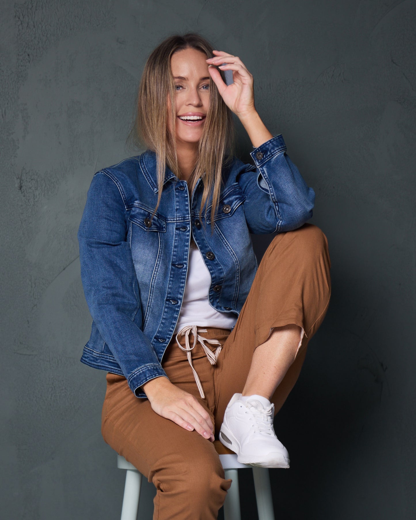 Carolyn Denim Jacket - Denim