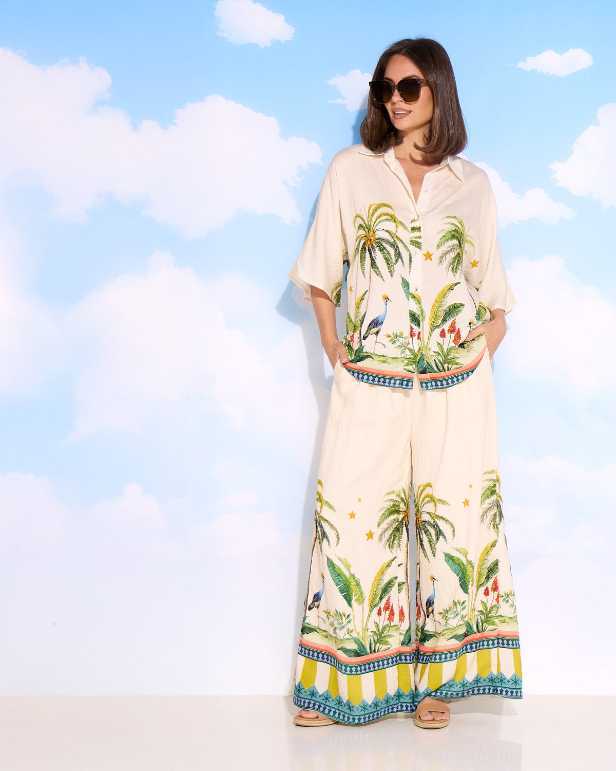 Havana Pants - Tropic Bloom