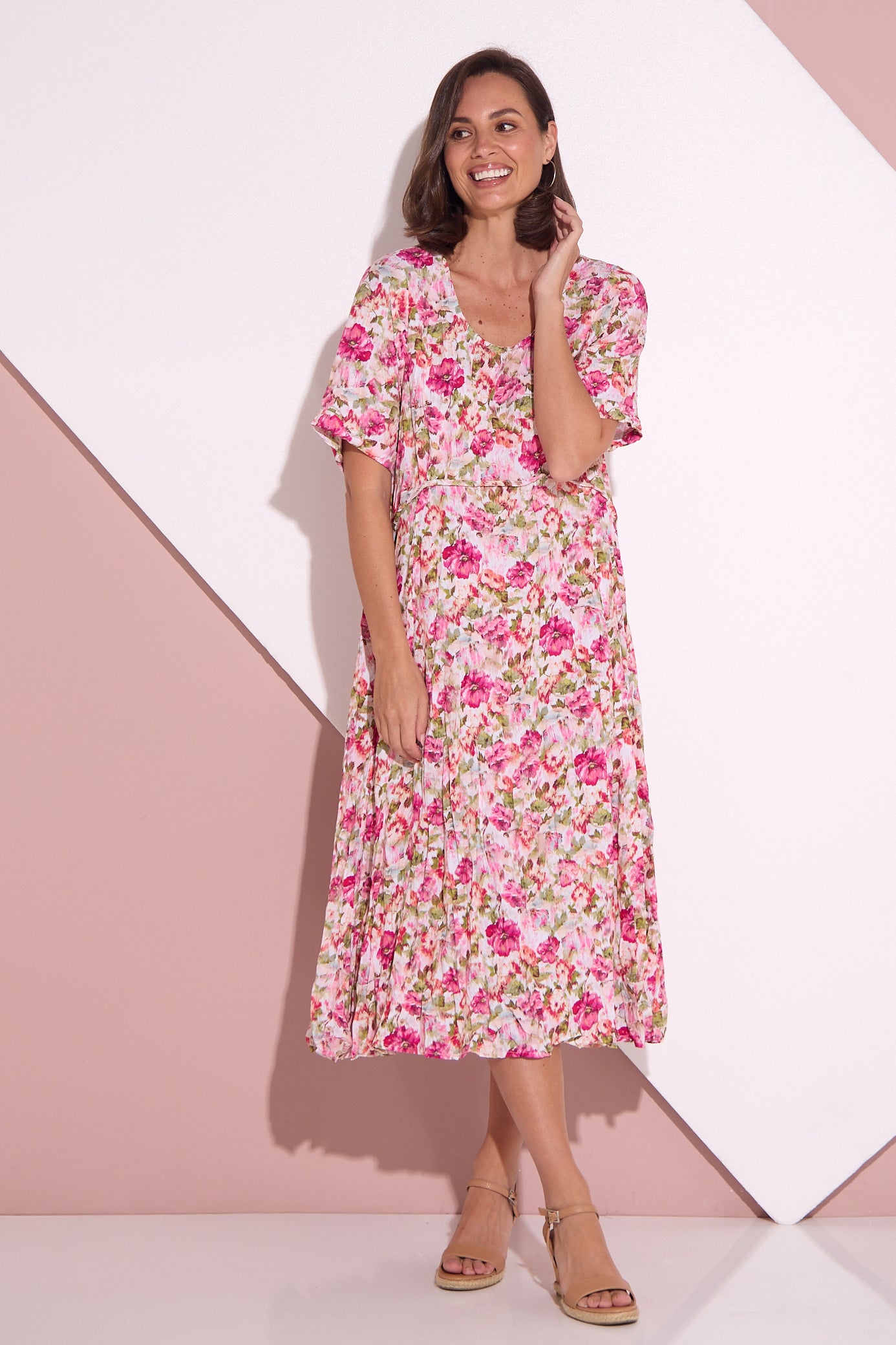 Waterhouse Dress - Pink Floral