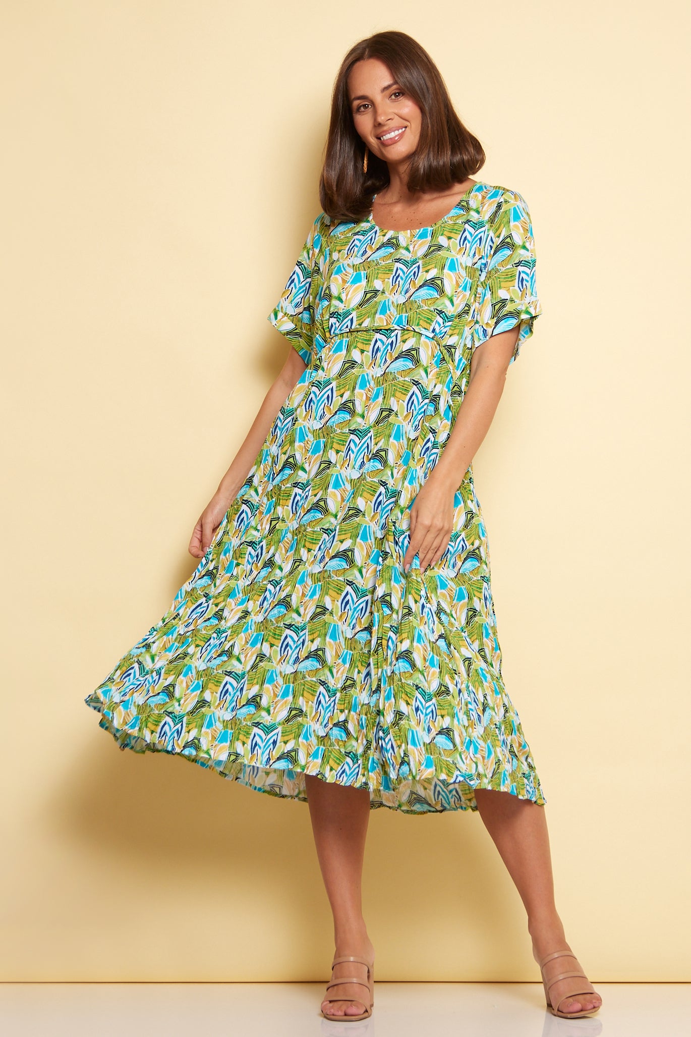 Waterhouse Dress - Bergamot Botanical