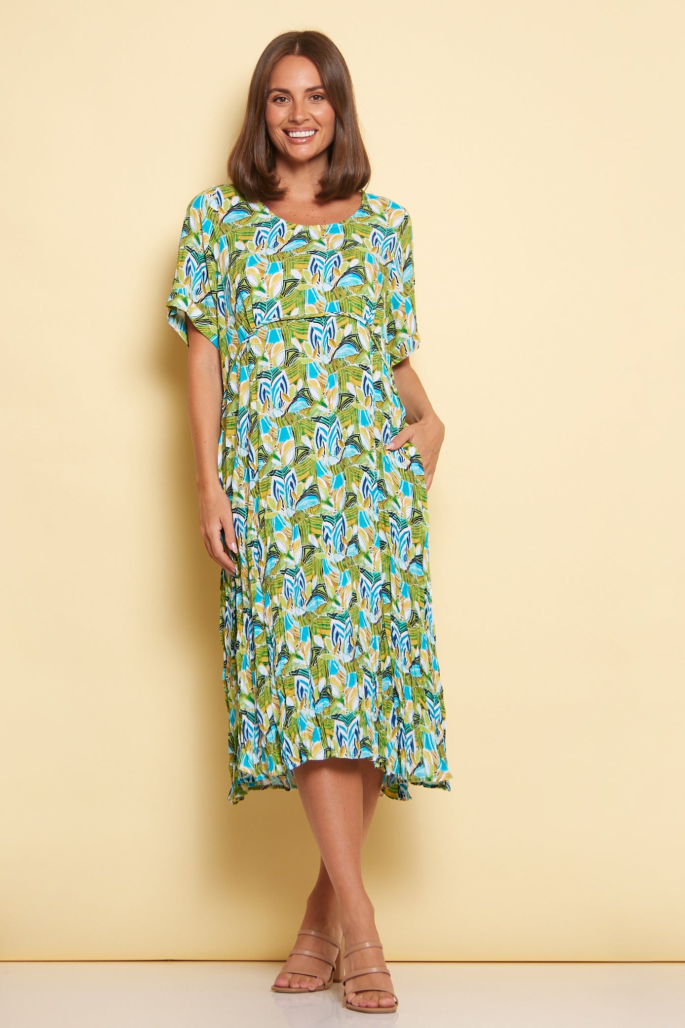 Waterhouse Dress - Bergamot Botanical