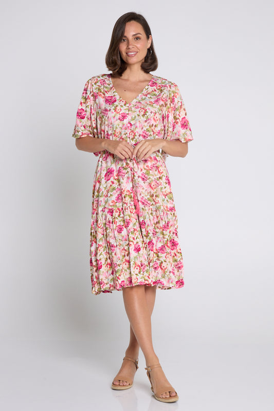 Kigali Petite Dress - Pink