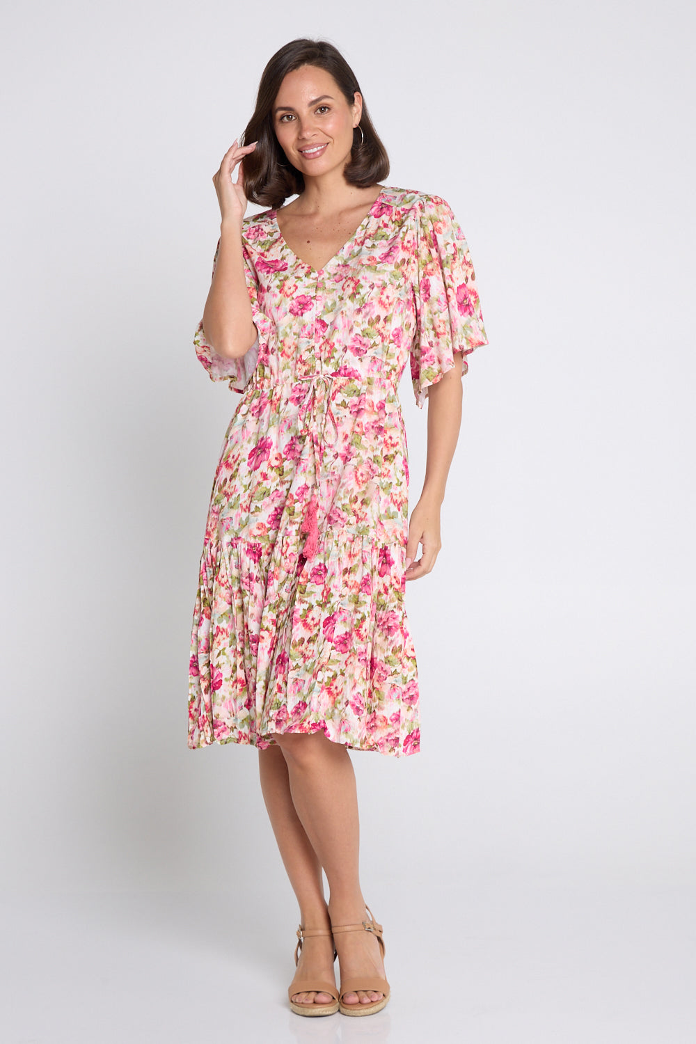 Kigali Petite Dress - Pink