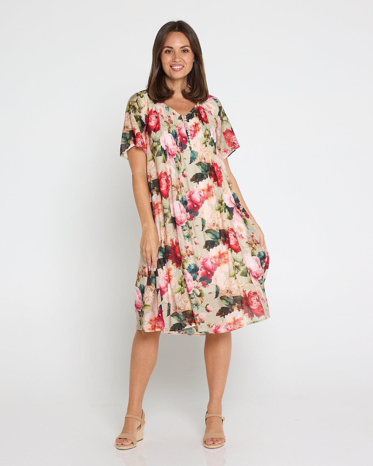 Lamia Dress - Romantic Garden