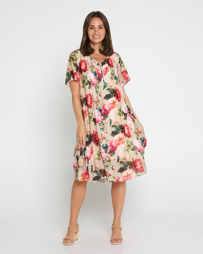 Lamia Dress - Romantic Garden