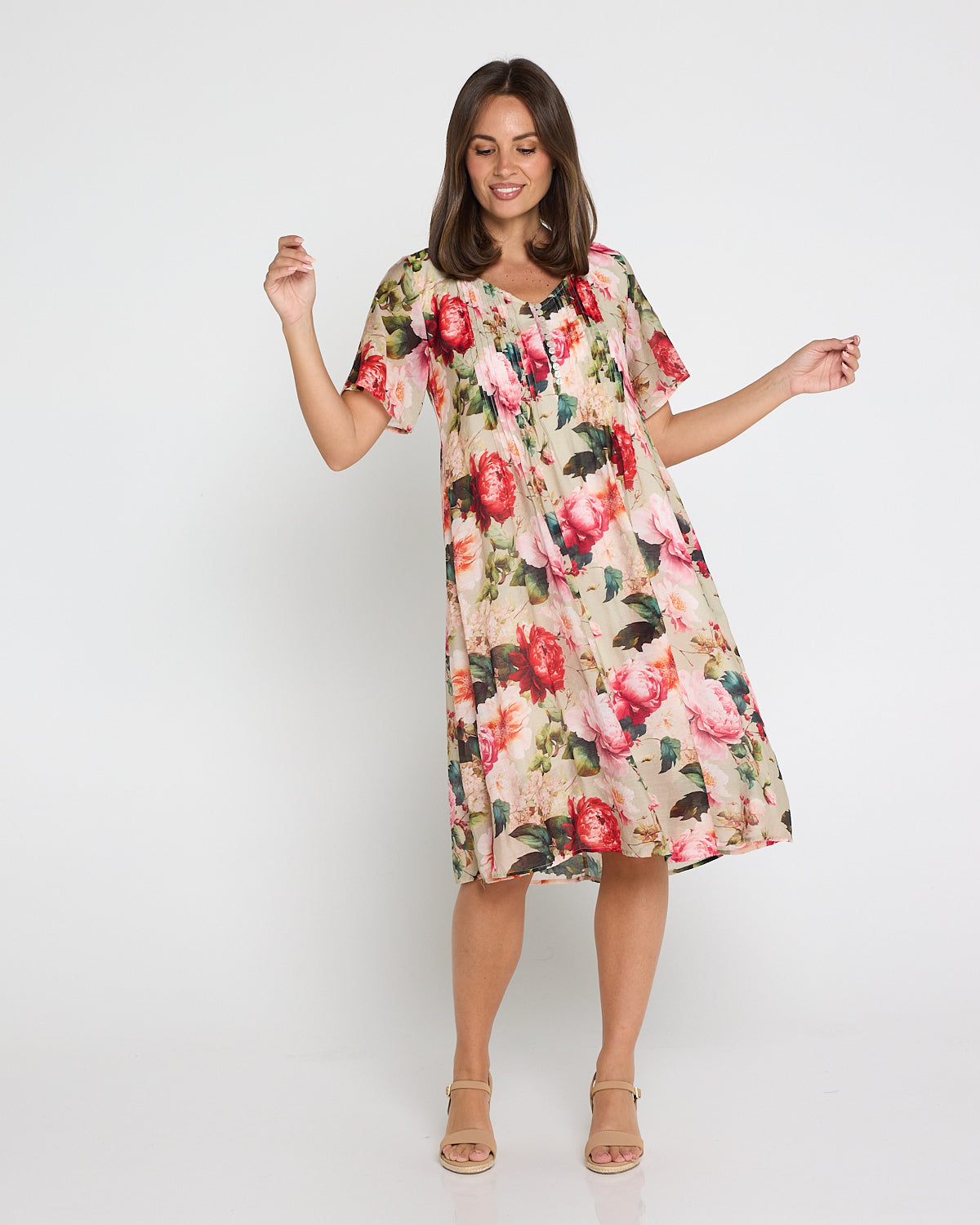 Lamia Dress - Romantic Garden