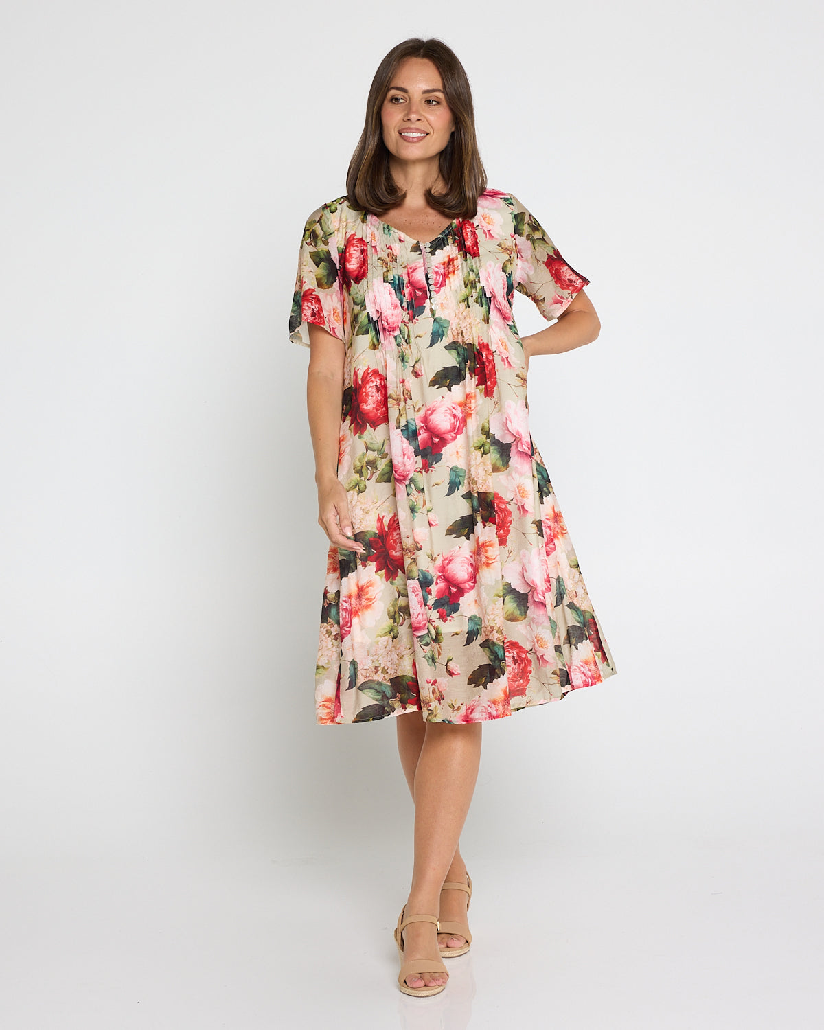Lamia Dress - Romantic Garden