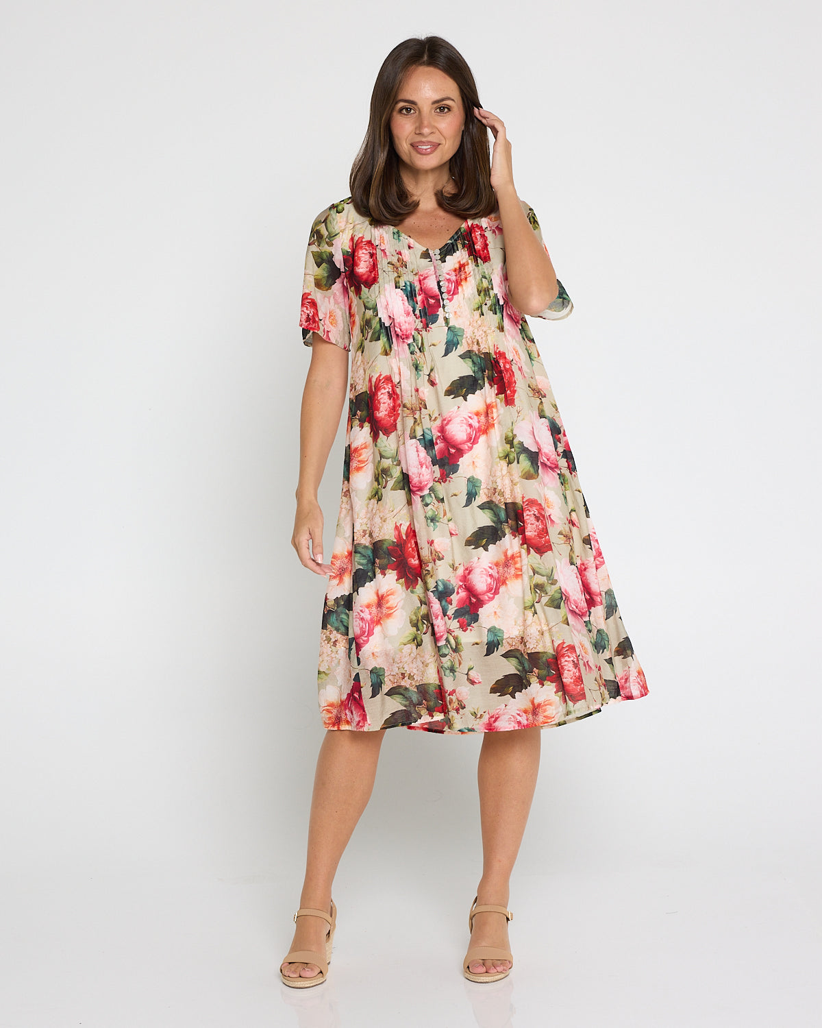 Lamia Dress - Romantic Garden