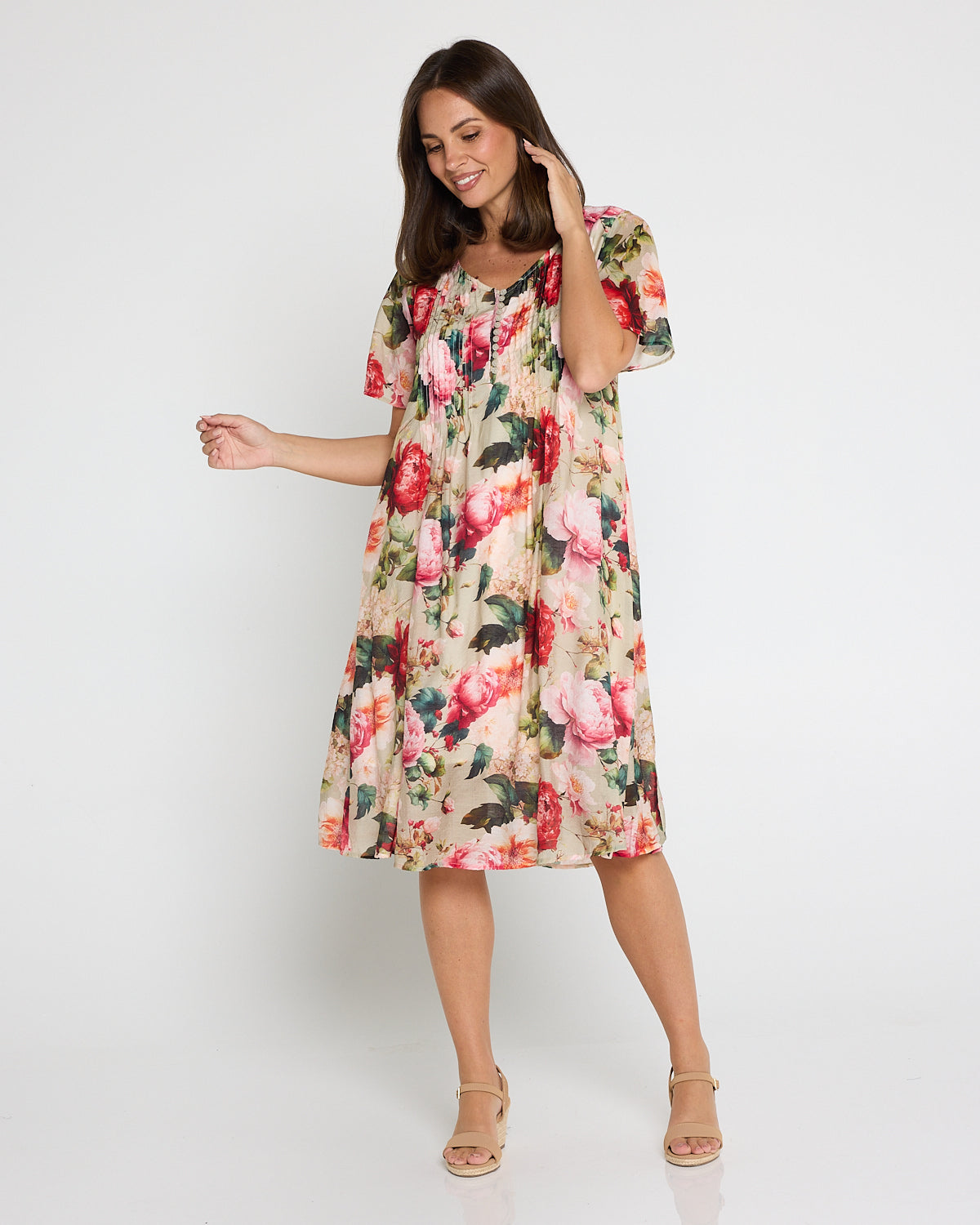 Lamia Dress - Romantic Garden