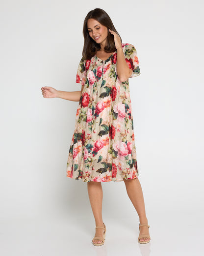 Lamia Dress - Romantic Garden