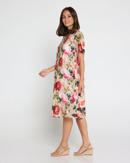 Lamia Dress - Romantic Garden