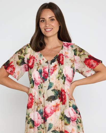 Lamia Dress - Romantic Garden