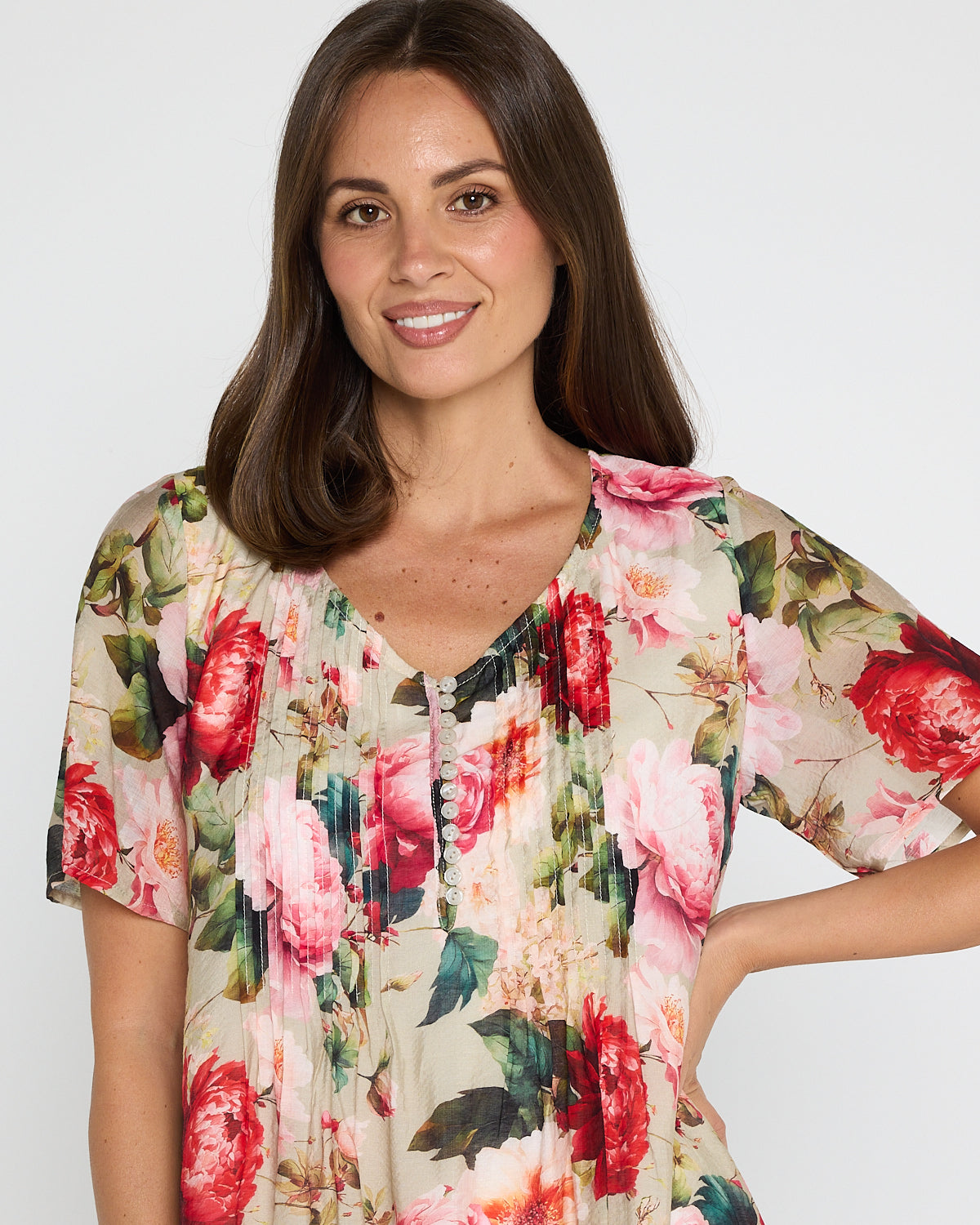 Lamia Dress - Romantic Garden